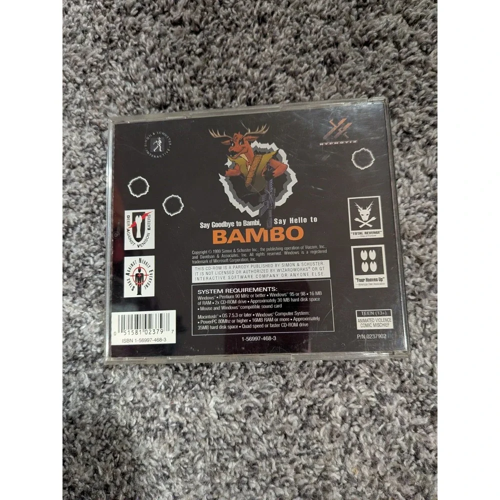 Deer‎ Avenger 4 The Rednecks Strike Back (PC CD-ROM, 2001) PC Computer Game